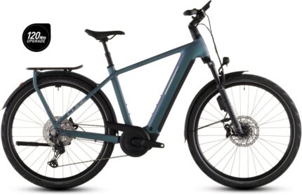 Cube Kathmandu Hybrid EXC 800 smaragdgrey´n´prism