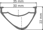DT Swiss EX 1700 Classic 30 29" 6-Loch Boost Hinterrad – Bild 2