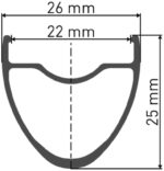 DT Swiss ER 1400 DICUT® 28" 25mm Laufradsatz – Bild 3