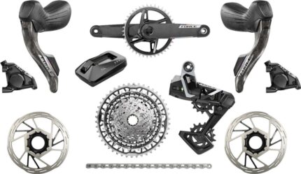 SRAM Force E1 XPLR AXS DUB Wide 13-fach 40T Powermeter Gruppe 172,5mm TOP-DEAL